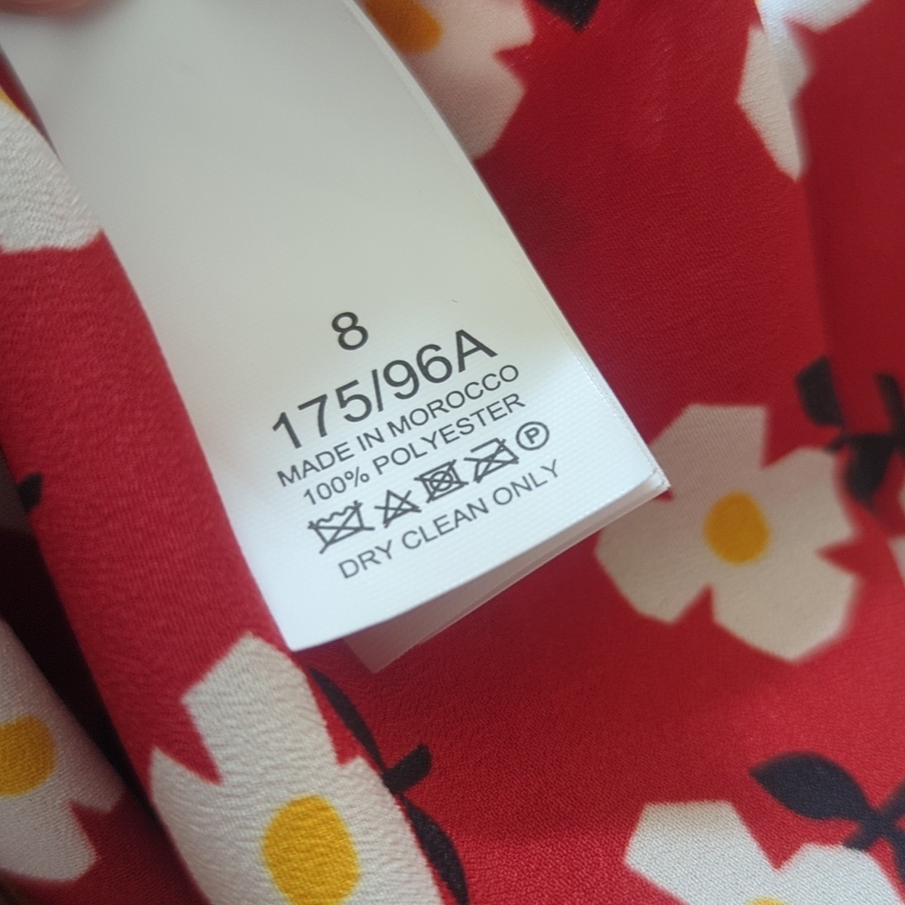 Kate Spade Block Flower Fluid Dress - Picture 7 of 7